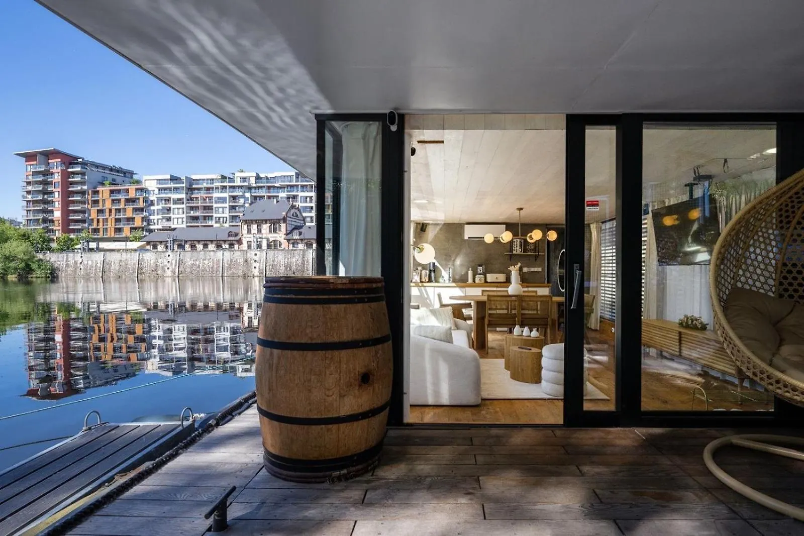Bådhotel Hausboat Holesovice Hotel Prag Tjekkiet