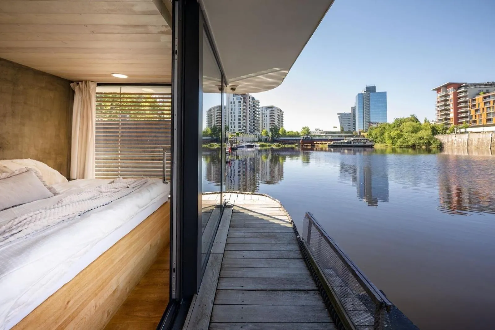Bådhotel Hausboat Holesovice Hotel Prag